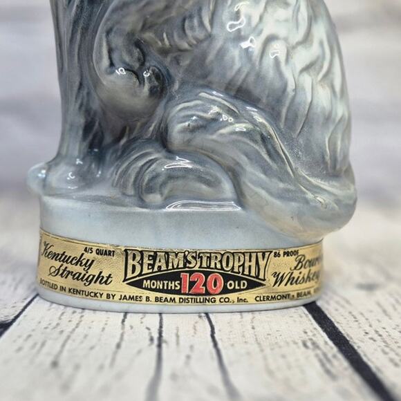 Vintage Jim Beams Siamese Cat Decanter - Picture 6 of 8